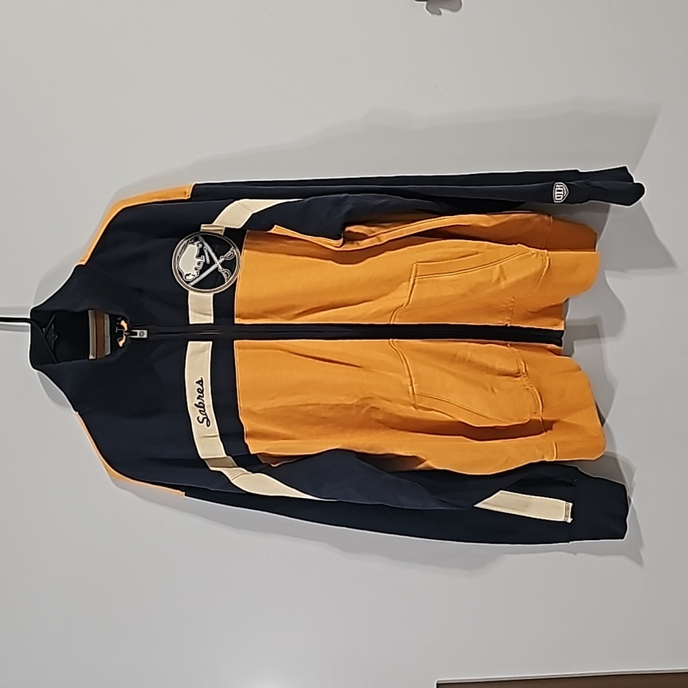 Old Time Hockey Buffalo Sabres Full Zip Hoodie NWOT XXL
